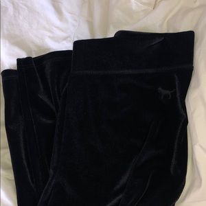 VA PINK velvet leggings